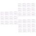 FOMIYES Brow Pencil Eye 216 pcs Girls Up Make- Reusable Eyebrow Drawing Brow Tools Stencil Guide Women Ruler Card Shape for Brow Pencil Drawing Eyebrow Template 8.5x8.5cmx3pcs As Shownx3pcs