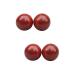 Magiclulu 4 pieces of baoding balls train massage gear from wood manual massage balls wooden stress ball massage ball tight massage ball ball fitness product bamboo red
