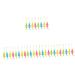 JECOMPRIS 32 StK Small crocodile toothbrush children toothbrush tools for toddlers children's toothbrush cleaning brush tooth cleaning tools for children toddler toothbrush 2-4 years Stock 1 piece (1 Pack) Different colors x 4 pieces