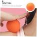 Frcolor 3-Pack Fascia Massage Balls for Muscle Relief - Trigger Point Therapy & Body Fasciitis - Orange 6.1cm - Perfect for Back & Neck Massage - Buy Online on GoSupps.com