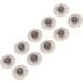 10 Pack Hearing Aid Couplings - Soft Silicone Earplugs for Phonak | Small Open Black Accessories | Enhance Sound Quality - Buy Online on GoSupps.com