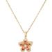 Shop Southjieling Girls' Heart Necklace - Adjustable Bauhinia-Zircon Flower Collarbone Chain | Korean Fashion for Women - Buy Online on GoSupps.com