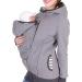 SouiWuzi Baby Carrier Hoodie Maternity Kangaroo Jacket Coat Sweatshirt - Gray - Buy Online on GoSupps.com