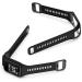 Kobmand Silicone Band for TomTom Watches - Replacement Sports Arm Band for Runner 2 Runner 3 Spark 3 Adventer & Golfer 2 (Black) - Buy Online on GoSupps.com