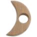 Wendysun 3pcs Cartoon Wood Teether Set - Natural Animal Moon Shape Baby Teething Toy - Buy Online on GoSupps.com