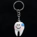 AMIUHOUN 200 Pieces Tooth Shape Keychain Keyring - Perfect Sweet Dental Gift for All Occasions | International Shipping Available - Buy Online on GoSupps.com