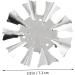 POPETPOP Nail Art Tool Scraper Tool 7.3x7.3cm Silver - Buy Online on GoSupps.com