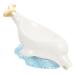 STOBAZA Dolphin Soap Dish Soapdish Soap Stand Soap Storage Rack Home Decor Bar Soap Holder Light House Decorations for Home Shower Soap Bath Sponges for Shower White Ceramics Box Animal White 22X14.5X10.5CM