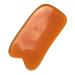 Face Massage Tool Scraping Board Body Massage SPA Acupuncture Scraper for Face Back Arm Face Treatment and Skin Care at Home Orange
