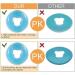 Salmue Silicone Face Massage Pillow - Spa Beauty Salon Skin Care Cushion Pad - Buy Online on GoSupps.com