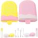 Buy Healeved Contact Lens Container with Mirror - Practical Organizer for Colored Lenses - Set of 2 Random Colors - 8x5cm - Buy Online on GoSupps.com