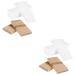 Beavorty 400 pcs wax papier Wax pencil Waxes For hair removal Waxes for body hair removal wax stripes for hair removal face wax booth