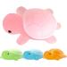 Bathing Cute Soap Tortoise Shaped Oil Soap | 4X Children Turtle Shape Cute Bath Soap | Boys Girls Hand Wash Cleaning Refreshing Scented Solution for Bath - Buy Online on GoSupps.com