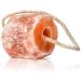 Horses Lick Natural Pink Salt Natural shape salt with strong hanging Rope | Suitable for all Animals | 1-2KG
