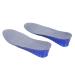 FOMIYES 1 Pair Height Increasing Full Insole Toilet Tissue Shoe Inserts Heel Pad Shoe Lift Insert Silicone Height Lift Inserts Breathable Heighten Insole Honeycomb Insoles Orthopedic Blue 24.50X8.60X5.00CM