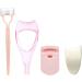 4pcs Eyelash Curler Set Lash Comb Mascara Guard Makeup Lash Comb Upper Lower Lash Helper Tool Eyelashes Clean Lash Brush for Women Girls(Pink) - Buy Online on GoSupps.com