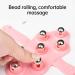 Shop Pink Palm-Shaped Massage Roller with Metal Balls - Premium Women's Body Care Tool - Buy Online on GoSupps.com