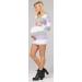 Zeta Ville Women's Maternity Stripes Knit Jumper Dress Tunic Top V-Neck - Lavender 8-10 - Buy Online on GoSupps.com