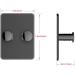 Self-Adhesive Razor Holder - Punch-Free Wall-Mounted Rack for Cosmetics & Bathroom Storage - White - Buy Online on GoSupps.com