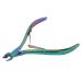 Cuticle Nippers Durable Cuticle Pusher Stainless Steel for Remove Dead Skin for Exfoliating for Manicure for Foot Care