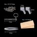 Silars Slipproof Silicone Nose Pads for Glasses - 25 Pairs + Glasses Repair Set with Screws Tweezers & Cleaning Cloth - Buy Online on GoSupps.com
