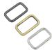 DGOL 15pcs 1-1/2 inch Metal Belt Square Ring Clasp Hook Buckles in 3 Colors - Strong Fastener for Webbing Strap - Buy Online on GoSupps.com