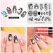KADS Nail Stamping Plate Chinese Style Nail Art Stamp Template DIY Image Template Manicure Stamping Plate Stencil Tools (CN007) - Buy Online on GoSupps.com