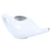 wholelifeobjects Leak Proof Durable Ceramic Neti Pot Comfortable Grip | Microwave and Dishwasher Friendly Natural Treatment for Sinus and Congestion (White)