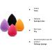 Set of 4 Non-Latex Multi-Colored Makeup Blender Sponges for Cream, Powder, and Liquid Foundation - Buy Online on GoSupps.com
