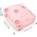 Coolhiya 4-Piece Ice Cream Organizer & Multi-Function Bag for Women | Breastfeeding Inserts Toilet Paper Holder Menstrual Pads & Hygiene Bag | Cactus Fabric Design - Buy Online on GoSupps.com