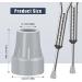 dinio Crutch Tips 7/8Inch Heavy Duty Non-Slip Rubber Cane Tips Foot Crutch Accessories 6 PCS - Buy Online on GoSupps.com