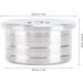 Kit de Capsules de caf R utilisables Dosette de caf R utilisable en Acier Inoxydable pour Machine caf Facile Nettoyer Go t personnalis (avec filtres en papier Brosse Cuill re Avec Filtres en Papier Brosse Cuill re Presse - Buy Online on GoSupps.com