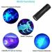 A N K UV Torch 87MM L 9LED Torch 395 NM Black Flashlight Powerful UV Light Pets Urine Detector 26MM Ultraviolet Light 3 x AAA Portable Battery Cat Bed Dog Bed Pet Bed Dry Urine Detector. - Buy Online on GoSupps.com