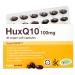 HuxQ10 Huxley Europe Q10 Coenzyme 100 mg Pack of 30 capsules for heart blood pressure and skin health with vegan ubiquinone. Fermented COQ10 SuperADME easy to swallow.