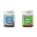 OLLY Less Stress Gummy Supplement with no artificial flavours or colours Berry Verbena & Daily Energy Gummy Supplement Berry Verbena Supplement + Daily Energy Gummy