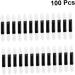 Housoutil 100pcs Sponge Eyeshadow Brush Eye Shadow Applicator Makeup Brush Miss Eye Shadow Stick Major M White - Buy Online on GoSupps.com