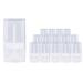 30pcs 0.5 Oz Clear Empty Plastic Deodorant Containers New Empty Oval Lip Balm Tubes 15ml Oval Deodorant Containers for Lipstick Crayon Chapstick DIY Make Your Own Deodorant Lotion Bar 30 Pcs Clear