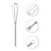 Zroven Stainless Steel Whisk Stirrer - Professional Hair Color Mixer for Salon & Barber Use - Buy Online on GoSupps.com