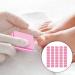 Beaupretty 100-Piece Nail File Set - EVA Sponge Nail Buffer & Nail Accessories for Perfect Nail Shape & Polish - Mini Pink - Buy Online on GoSupps.com