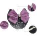 Bowknot Snood Net Net Hair Clip Net Hair Clip Barrette Hairnet Ladies Hair Pin Bowtie Barrette Hair Clip Snood Net Navy - Buy Online on GoSupps.com