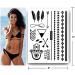 Terra Tattoos Black Henna Temporary Tats - 75+ Mandala, Feathers, Dream Catcher, Arrows - Waterproof, Nontoxic, Long Lasting - Perfect for Beach, Festivals & Parties - Buy Online on GoSupps.com