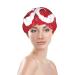 Heart & Flowers Printed Waterproof Shower Cap | Fits All Head Sizes & Hair Textures - Women's Bath Cap - Buy Online on GoSupps.com