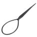 LQNB Topsy Tail Hair Twister Styler - 2 Pcs Hair Styling Aid for Perfect Loops - Black Hairstyle Tool - Buy Online on GoSupps.com