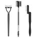 3PCS Eyelash Comb Lash Separator Brow Brush & Eyebrow Spoolie for Removes Clump Mascara 3 Piece Set
