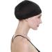Wig Cap-100% Mulberry Silk for Bald Head | Breathable & Soft | Black Silk - Buy Online on GoSupps.com