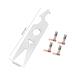 Carbon Brush Set for Nail Drills - 2 Pairs Handpiece Accessories & Wrench for Salon & Home Use - Buy Online on GoSupps.com