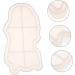 COHEALI 3 Pcs Tray Silicone Mold Silicone Molds Handmade Mold Simple Mold Creative Tray Mold Tool Body Whitex3pcs 16.1X8.5CMx3pcs - Buy Online on GoSupps.com