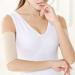 Arm Slimming Shaper Wrap - Upper Arm Compression Sleeve for Flabby Arms - 1 Pair Khaki - Buy Online on GoSupps.com