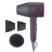 Ionic Hair Dryer Professional Hair Dryer 1600W Fast Dry Dryer Salon Women Hairdryer for Curly and Straight Hair 2 Speed and Cool Shot Button Diffuser & Concentrator for Travel Salon Home Use Small