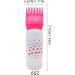 itrimaka Root Comb Applicator Bottle - Bottle Applicator Brush with Graduated Scale | Hair Oiling Applicator Bottle for Hair Dye Oil Comb Precise for Scalp and Hair Care Red - Buy Online on GoSupps.com